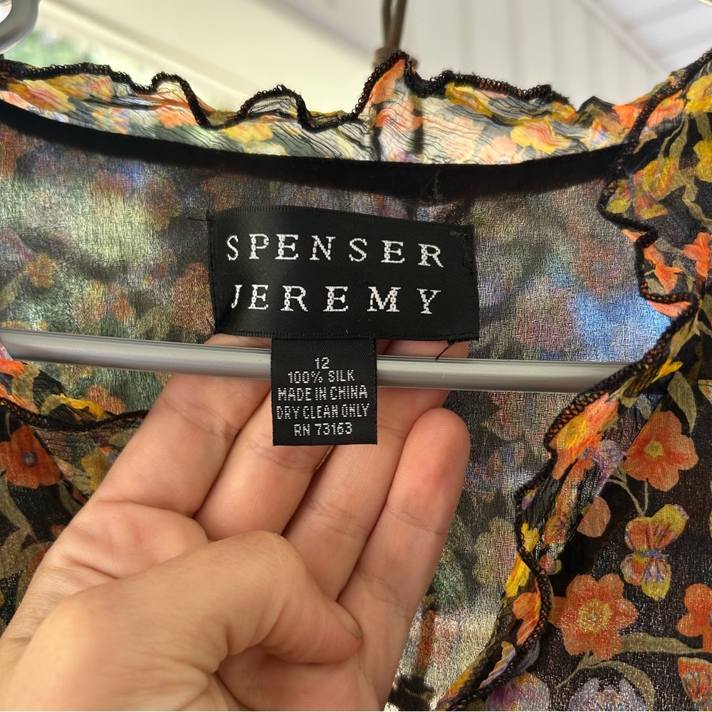 Spenser Jeremy Multicolor Floral Maxi Dress - Picture 3 of 4